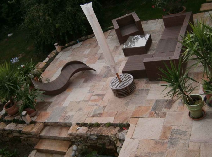 OLYMPUS DIGITAL CAMERA Terrassenbelag Sandstein